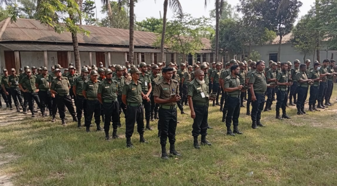 মুন্সীগঞ্জে আনসার সদস্যদের বাৎসরিক ফায়ারিং অনুষ্ঠিত