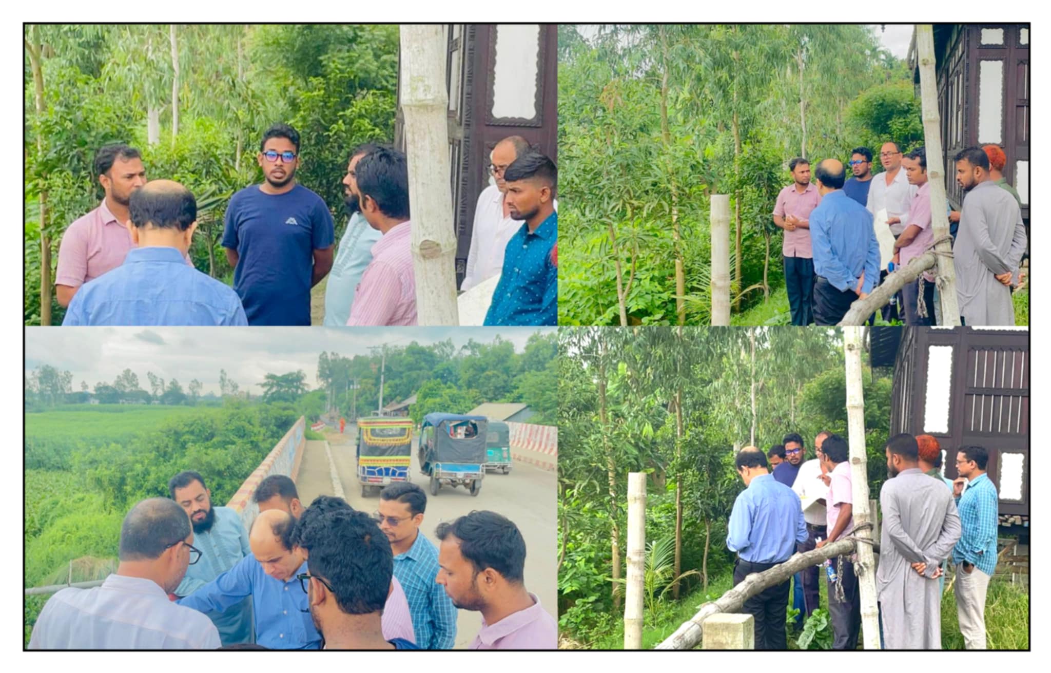 বালিগাঁও খালের মুখে ইউএনও- দখলদারদের বুকে কাপন! শুরু হচ্ছে খাল খনন?