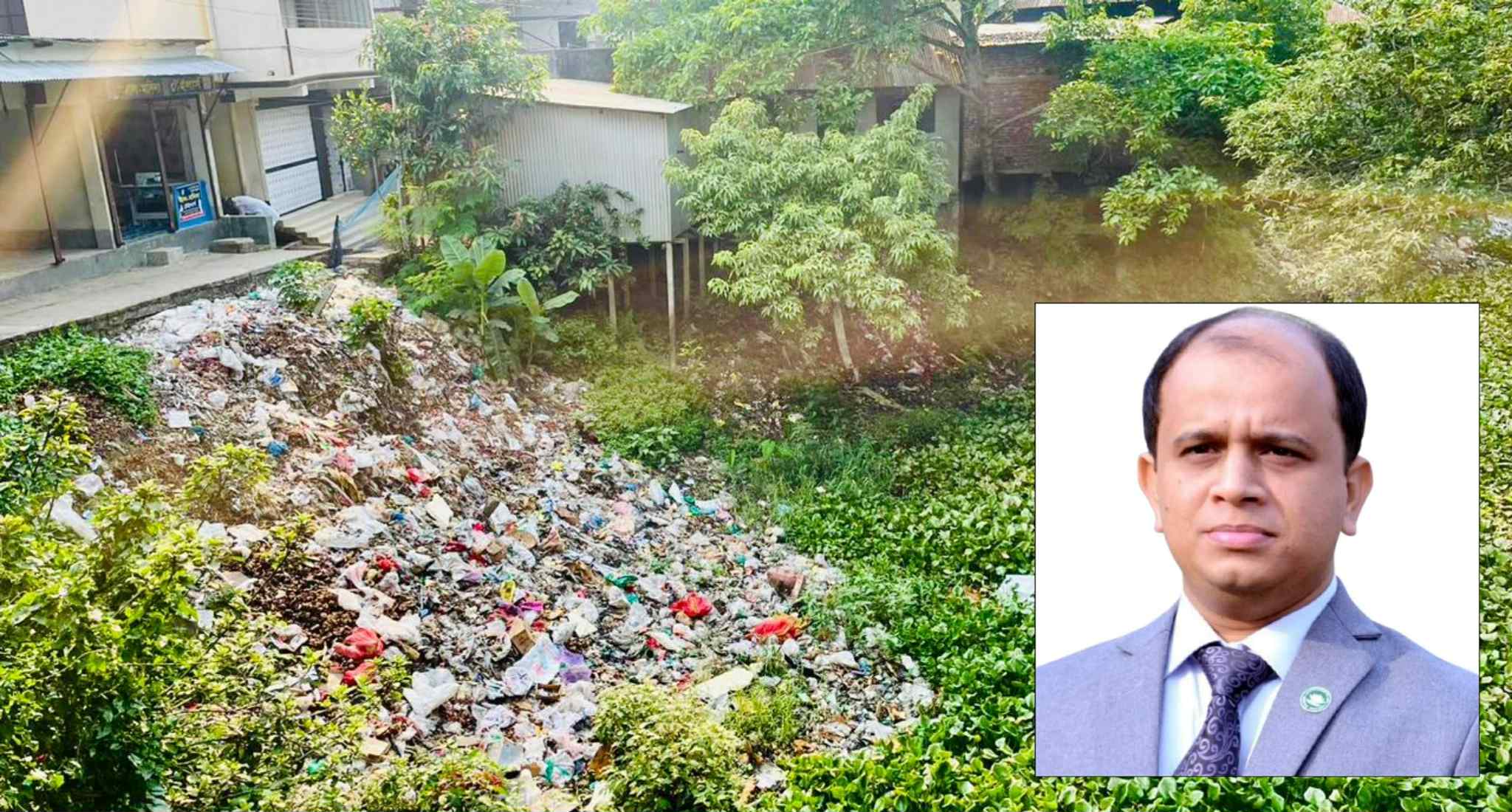 আড়িয়ল খালের নিরব কান্না শুনলেন ইউএনও, বললেন—প্রকল্প আসছে