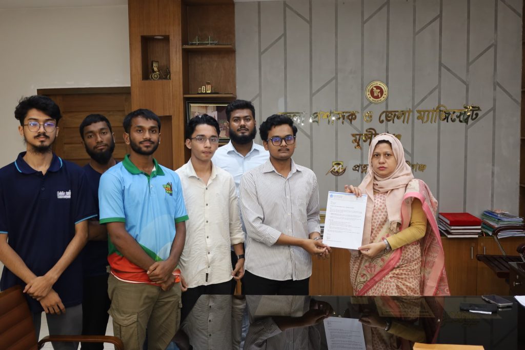 এইচএসসি পরীক্ষা উপলক্ষে নিরবচ্ছিন্ন বিদ্যুৎ ও যানজট নিরসনের দাবিতে জেলা প্রশাসকের কাছে ছাত্রশিবিরের স্মারকলিপি