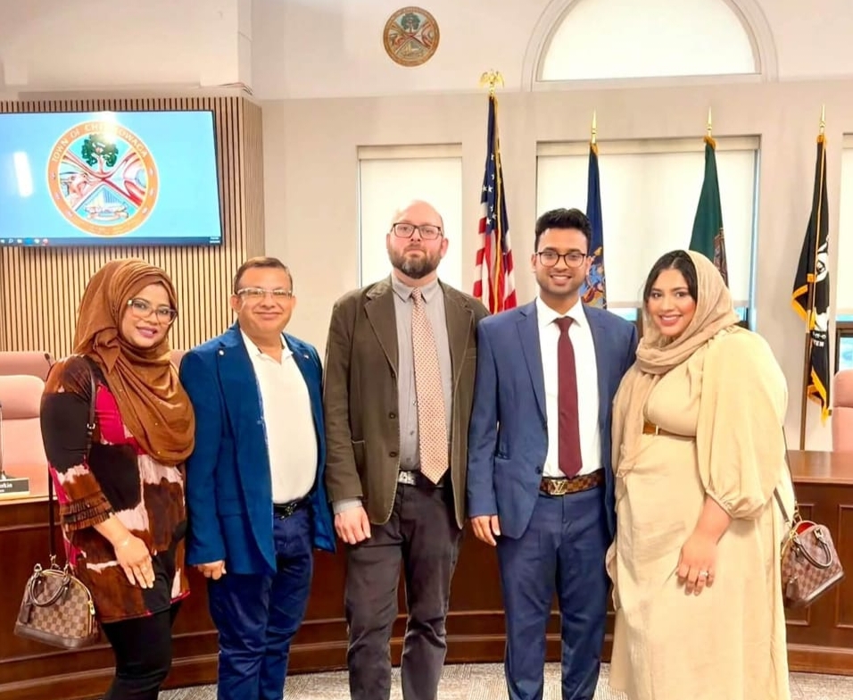 টঙ্গীবাড়ীর সন্তান আমেরিকান কাউন্সিলম্যান হিসেবে নিযুক্ত